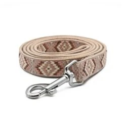 THE DOG IDEA Boho-Chic Hundeleine Nude 1,2 M