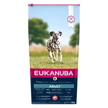 EUKANUBA Mit Lachs & Gerste Für Große Rassen 12 Kg 1 EUKANUBA Mit Lachs & Gerste Für Große Rassen 12 Kg