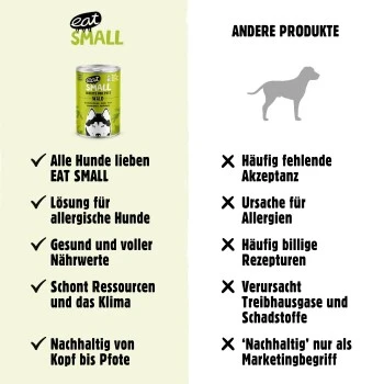 Eat Small EatSmall 12x 800g Nassfutter Wald 4 Eat Small EatSmall 12x 800g Nassfutter Wald – Bild 4