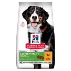 Hill's Science Plan Senior Vitality Large Breed Mature Adult 6+ Mit Huhn 14 Kg