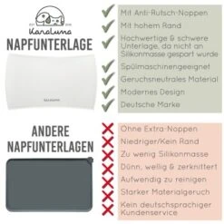 KaraLuna Napfunterlage Aus Silikon 48x30 Cm Geschwungen Transparent -Hundebedarf Geschäft 5efb1d0544ac6495d66872618f096c3f5de5067f 1407471 de DE 77808103ded84e0b50258b8b100dec432c8887e8IlR4ql