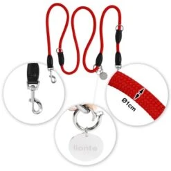 Lionto Verstellbare Hundeleine, Doppelleine Rot -Hundebedarf Geschäft 6669acd8f5e61375ef46371d8011b105b15127a8 1657929 de DE 078dde0e28b8acac686748c154f73b053d540767PCUs63