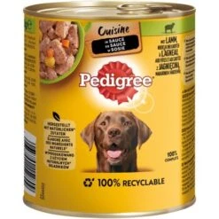 Pedigree Cuisine In Sauce 12x800g Lamm