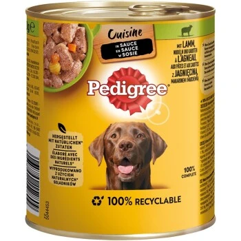 Pedigree Cuisine In Sauce 12x800g Lamm 1 Pedigree Cuisine In Sauce 12x800g Lamm