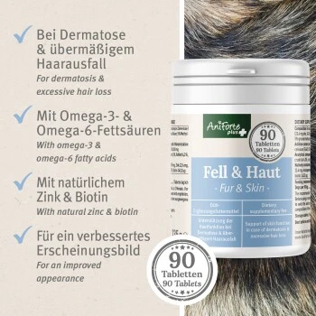 Aniforte Plus Fell & Haut 90 Tabletten 2 Aniforte Plus Fell & Haut 90 Tabletten – Bild 2