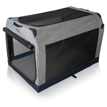 Knuffelwuff Faltbare Hundebox Transportbox Mit Aluminiumgestell M 1 Knuffelwuff Faltbare Hundebox Transportbox Mit Aluminiumgestell M