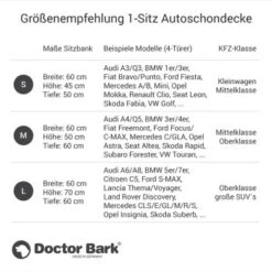 Doctor Bark Autoschondecke Rückbank 1-Sitz Schwarz S -Hundebedarf Geschäft 999a36eea9f82f0bc6a0e292fe79676b30bf59b2 ded71c1c310ac5ec9749e6b98abcc31192544aa7