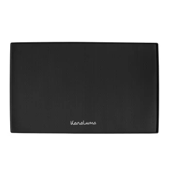 KaraLuna Napfunterlage Aus Silikon 48x30 Cm Eckig Schwarz 1 KaraLuna Napfunterlage Aus Silikon 48x30 Cm Eckig Schwarz