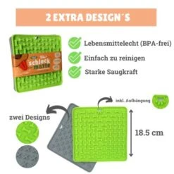BeG Buddy [2-er] Leckmatte Für Hunde / Katzen, Schleckmatte Mit Saugnäpfen -Hundebedarf Geschäft aa4c9b2dde33fc4a3c96904a2378a128ea9bfb4d 1457253 de DE ce674f57b8253eb541e66da3b928a9f884e8dd8btk4d4m