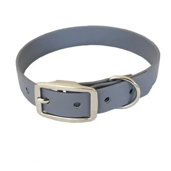 Bio-leine 21-30cm HU Biothane Halsband Hellgrau 21 Cm, 30 Cm 1 Bio-leine 21-30cm HU Biothane Halsband Hellgrau 21 Cm, 30 Cm