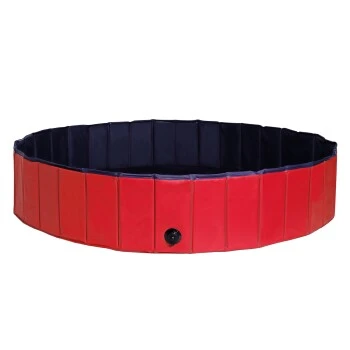 Lionto 160 Cm Hundepool Mit Ablassventil - Faltbar 1 Lionto 160 Cm Hundepool Mit Ablassventil - Faltbar