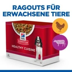 Hill's Science Plan Healthy Cuisine Adult Chicken & Beef Ragout 12x90 G -Hundebedarf Geschäft be04c1656955d5406255766d077af4b29910a0cd 1386414 de DE hills 2