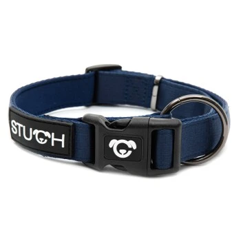 STUCH Hundehalsband Gepolstert U. Verstellbar Dunkelblau S 1 STUCH Hundehalsband Gepolstert U. Verstellbar Dunkelblau S