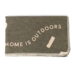 Croozer Zubehör Kuscheldecke Dunkelgrün