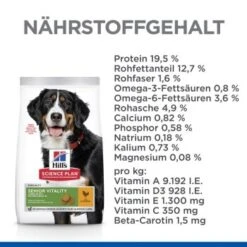Hill's Science Plan Senior Vitality Large Breed Mature Adult 6+ Mit Huhn 14 Kg -Hundebedarf Geschäft e718dddb398dca00f75a5ba3ec47d4bc00fac342 52742025964 5