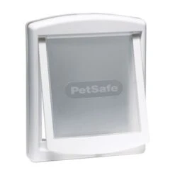 PetSafe 2-Wege Haustiertür Weiß M