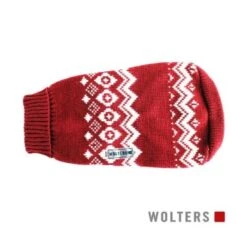 Wolters Norweger Pullover Rot 35 Cm